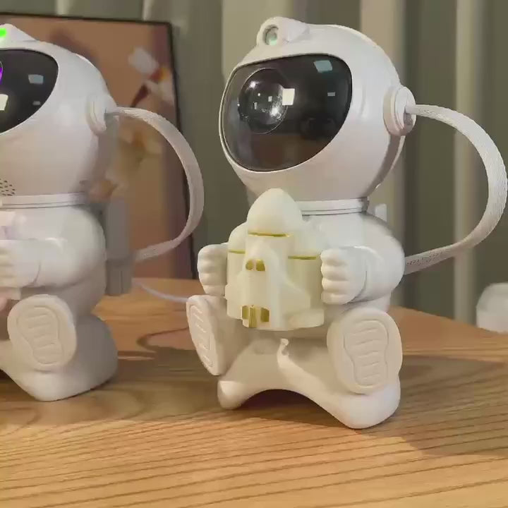 Projecteur Galaxie Astronaute - Lampe Bluetooth Relaxante